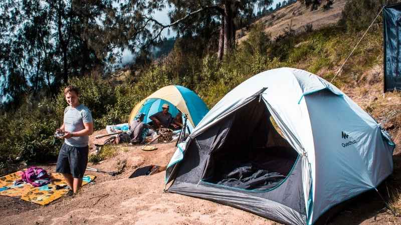 trekking mount rinjani senaru to torean