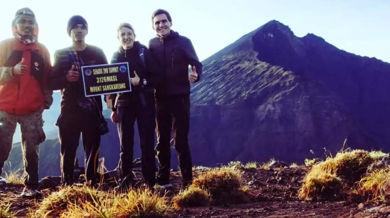 rinjani second 3226m