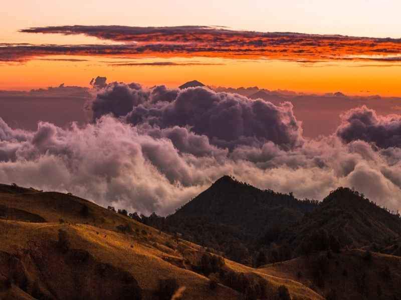 rinjani trekking 3 days 2 nights via senaru to sembalun village