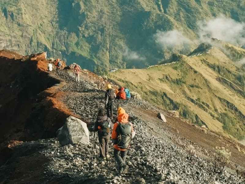 Mount Rinjani trekking is considered moderate to challenging.